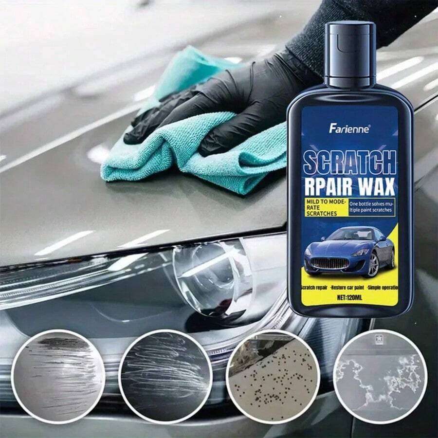 FARIENNE Car Scratch Repair & Polishing Wax - Easy Touch-Up Paint Restoration For All Vehicles - 1 - View 1
