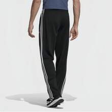 Adidas 3-Streifen schnelltrocknende, atmungsaktive Freizeithosen, locker geschnittene gerade Beine Jogging-Workout-Basketball-Hose