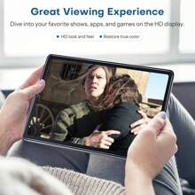 3 Pacotes de Protetor de Tela Compatível com Samsung Galaxy Tab A9 Plus 11 Polegadas 2023, Película de Vidro Temperado Amigável para Capas para iPad Pro'' -Filme Transparente HD