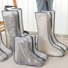 3 حزم أكياس تخزين للأحذية البلدية - منظم أحذية غبار إنفاق من النايلون مع مقابض - للرجال والنساء - أكياس أحذية طويلة قابلة لإعادة الاستخدام، أكياس تخزين الأحذية الرياضية، أكياس غبار الأحذية العالية، منظمات أحذية معلقة خفيفة الوزن للأثاث في المدخل والمنزل والمطبخ ، مناسبة للاستخدام المنزلي والسفر - هدية مثالية للمسافرين - رمادي - مشاهدة 11