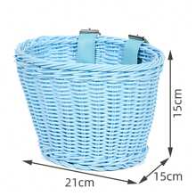 Front Handlebar Bike Basket Easy Installation Hand-Woven Bike Basket Suitable For Most Type Of Bikes - Multicolor - View 9