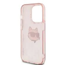 Karl Lagerfeld Funda Karl Monograma Choupette Para iPhone 13 Pro / Pro Max - Rosa - Rosa - Ver 7