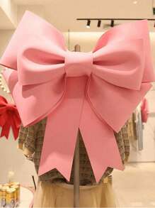 1pc 巨型蝴蝶结(需自行组装)母亲节妇女节结婚纪念日生日派对背景墙装饰、表白墙蝴蝶结装饰、商场橱窗装饰、客厅装饰、公共场所相框背景 - 彩色 - 查看 16