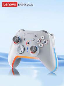 Lenovo 联想 S03 无线蓝牙游戏控制器，电池寿命长，双霍尔触发器，APP 可自定义，RGB 照明，运动感应，多级振动，精确操纵杆，兼容 Switch、PC、手机、Steam - 彩色 - 查看 13