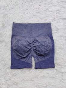 Seamless High Waist Butt Lifting Yoga Shorts Sports Leggings Gym