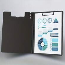 A4 Binder Clip Boards Punchless With Spring Action Clamp Strong Clips File Folder Clipboards Bulk Office Commercial School Documents Folder Binders Clip For Letter Or A4 Size