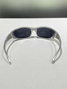 Óculos de Moda Retrô Y2K Cool Girl para Homens e Mulheres, Óculos Oversized de Moda de Rua Europeia e Americana Hip-Hop, Óculos de Estilo Punk Funcional para Verão, Praia, Viagens, Uso Externo