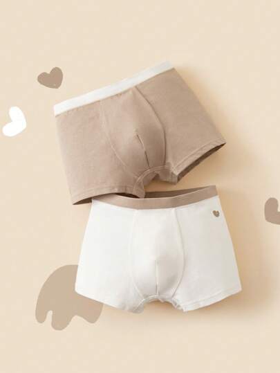 mini bala Boys' Soft Quick-Dry Boxer Shorts, Antibacterial And Comfortable, 4 Packs