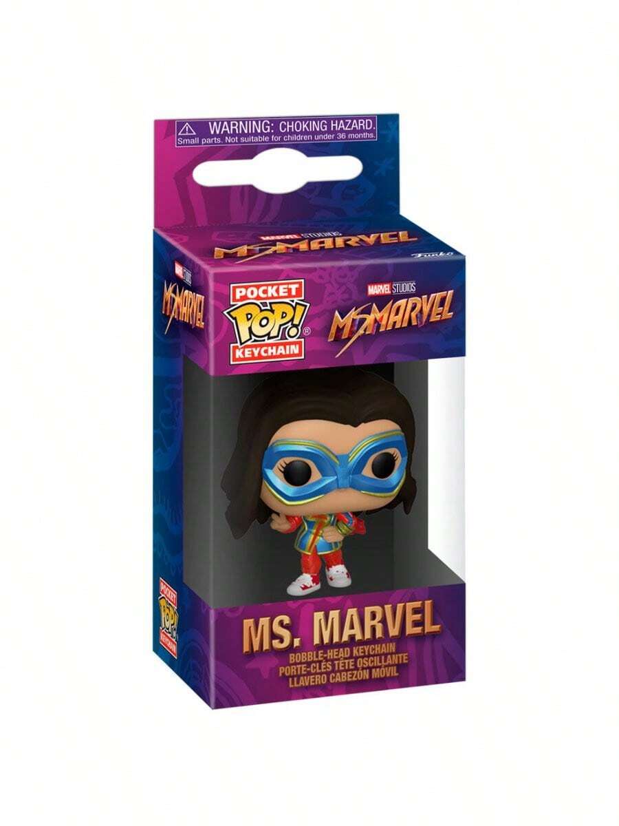 Funko Llavero Pocket POP Marvel Ms. Marvel - Multicolor - Ver 1