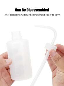 Winky Beauty 1pc 250ml Cleaning Bottle For Eyelash Extension Elbow Squeeze Dropper Lash Cleanser Bath With Curved Spout Bottles Primer Kettle Rinse Plastic Narrow Wash Cap Makeup Tools Pink White Blue Makeup Tools Wholesale