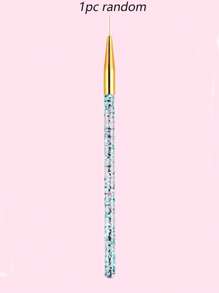 1pc Random/3pcs Nail Stripe Brush Set - DIY 3D Line And Tip Design, UV Gel Pen Professional Nail Tool - Multicolor - View 7