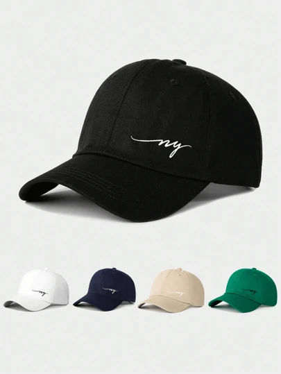 1 件 Y2K 风格儿童印花“我的”棒球帽，可调节户外休闲太阳帽，适合男孩和女孩，适合春季、秋季、旅行、海滩