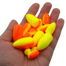 10pcs/25pcs EVA Bullet Shaped Sensitive Short Fishing Floats, Bright Bead Foam Fishing Bobbers, DIY Fishing Tackle, Fishing Gear, Fishing Accessories - Multicolor - View 4