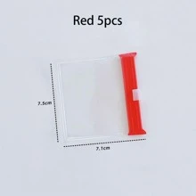 Pill Pouch Bags Zippered Pill Pouch Set Reusable Translucent Medicine Organizer Self Sealing Medicine Bag Travel Plastic Pill Bags With Slide Lock For Storage, Slide Lock For Small Items Storage(Multicolor) - Multicolor - View 21