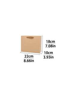 1pc/2pcs White Card Paper Bags, Gift Bags, White Paper Shopping Bags For Clothing Stores, Jewelry And Beauty Packaging, Large Size Gift Wrapping Paper Bags