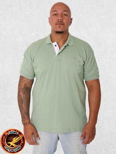 Camisa Polo Masculina Plus Size g1 g2 g3  Piquet Premium De Alta  Qualidade Luxo Elegante