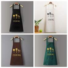New Waterproof And Oil-Resistant Apron For Men And Women, Kitchen Cooking Home Use Anti-Stain