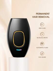 zs 1pc IPL Laser Hair Removal For Women, 500,000 Flashes Painless Hair Remover With 5 Power Levels, At-Home Device For Body, Bikini, Legs, And Underarms - 查看 3