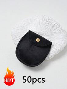 1 pieza/10 piezas/50 piezas Bolsa de terciopelo, bolsa de empaquetado de joyería, bolsas de regalo para joyas, bolsas para obsequios de boda y cumpleaños, bolsas para dulces, aretes, pulseras, collares, pequeños organizadores elegantes, bolsas para envolver regalos para fiesta, vacaciones