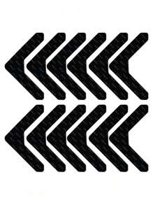 8pcs Carpet Tape, PU Washable Non-Slip And Reusable Carpet Grippers