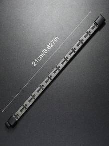 1pc Men's Fashionable Punk Style Faux Leather Cross Magnetic Bracelet - Casual Fashionable Accessory