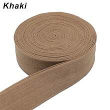 5 Yards/Pack 20mm Fold Over Elastic Stretch Braided Elastic Bands For Hair Ties Sewing Lace Trim Waistband Garment Accessories - Multicolor - View 19