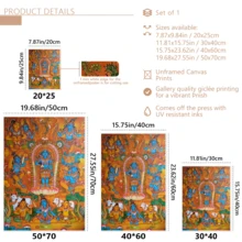 1 件 Leela 帆布墙画 - 适合客厅、卧室、办公室装饰的完美海报 | 理想的乔迁、情人节和新年礼物 | 图片、装饰画 - 彩色 - 查看 10