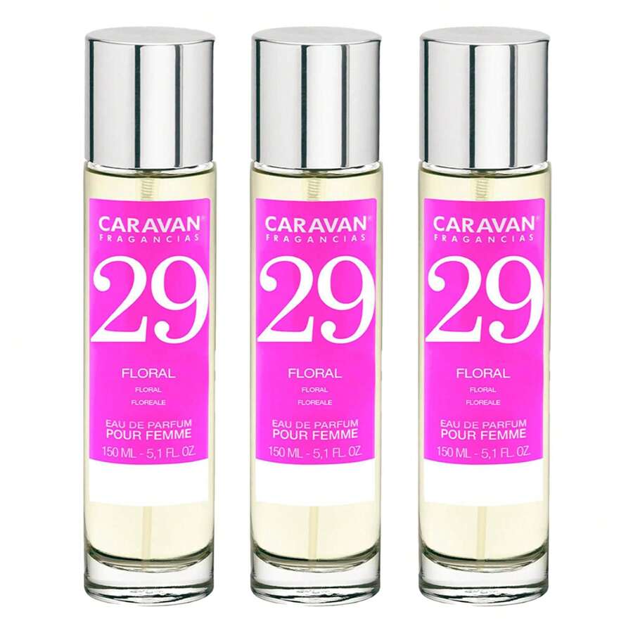 Caravan FRAGRANZE Set di 3 flaconi di Profumo Donna Nº29, 150 ml. Spedizione gratuita in 24/72h - Multicolore - Visualizzare 1