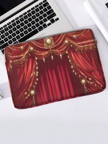 Interest Pattern Printed Laptop Bag Computer Cloth Cover Accessories Soft Laptop Bag Soft Computer Cover Laptop Cover Tablet Leather Bag Laptop Zipper Computer Cover School Business Office - Multicolor - View 8