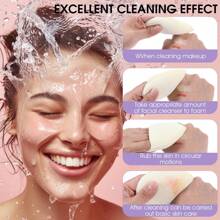 8 piezas de esponjas faciales multiusos, suaves y no irritantes para todo tipo de piel, diseño de guante de limpieza facial, reutilizables y con exfoliación suave para una limpieza en profundidad y remoción de maquillaje