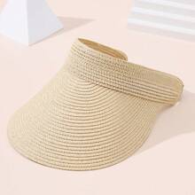 Women's Straw Sun Hat, Wide Brim Rollable & Foldable, Summer Beach Hat - Multicolor - View 5
