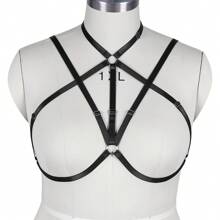 Women Plus Size Harness Elastic Cupless Cage Bra Sexy Lingerie For Women Adjustable Strap Bra - Multicolor - View 18