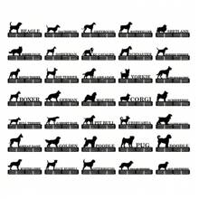 Pet Award Medal Hanger Monogram - 12 Rungs For Medals & Ribbons, Metal Sign, Art, Wall Decor Gifts Birthday Graduation