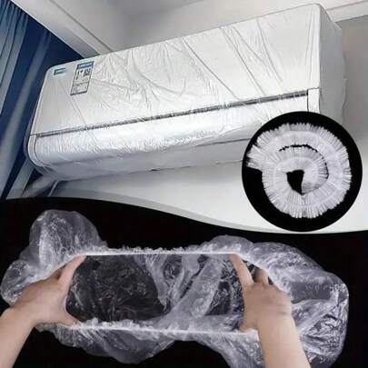 Transparent Disposable Dust Cover, Full Cover Dust Proof Cover, Suitable For Hanging Air Conditioner, Electric Fan, Oven And Other Small Appliances