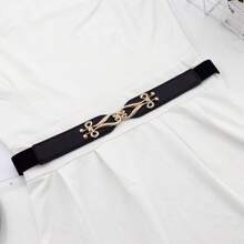 1pc Women Plus Size Elegant Drawstring Design Top, Lightweight, Suitable For Year-Round Summer, School Fall, Autumn, Halloween - Multicolor - View 5