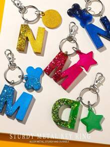 10/20/40pcs Zinc Alloy Lobster Clasp, Spring Keychain, Rotating Buckle, Hanging Rope, Snap Buckle, Keyring, Handicraft, Hardware, Luggage Accessories - Multicolor - View 8