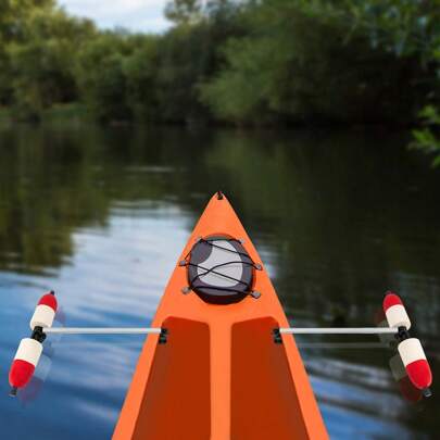  Rainaut Kayak Stabilizers,Kayak Stabilizers Outrigger, Boat Kayak Outrigger Stabilizer PVC