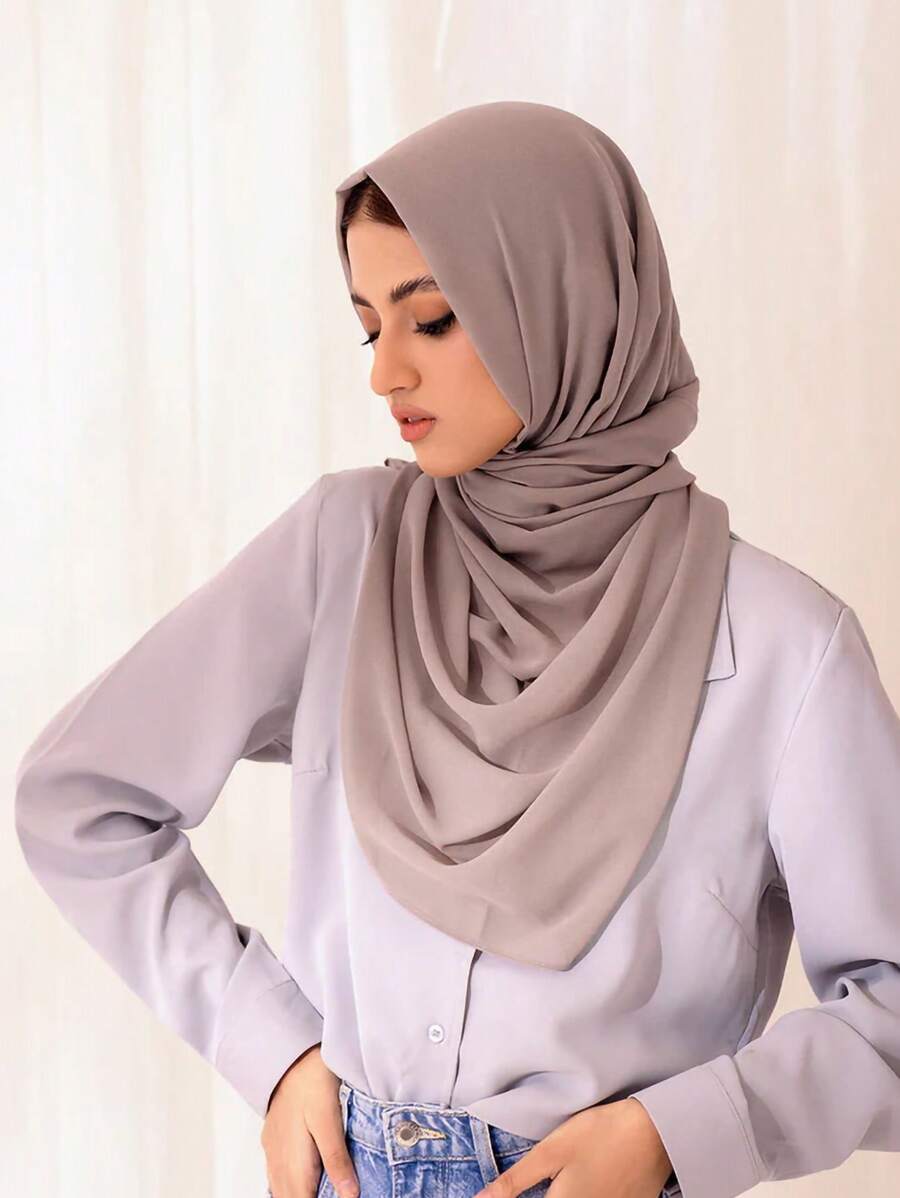 1st Dames Dagelijks Casual Chiffon Hijab Hoofddoek