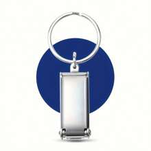 1 Pieces Stainless Steel Mini Folding Nail Clippers With Keychain - Portable Sharp Edge Toenail & Fingernail Trimmer For Manicure And Pedicure Treatments,Christmas