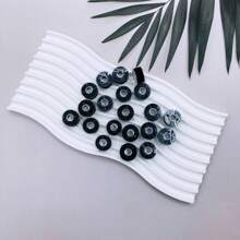 5-100pcs Pack Plastic Bobbins Thread For Household Sewing Machine Polyester Black White