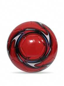 3# 2.7 毫米厚防爆室内/室外足球，适用于比赛和训练 - 紅色 - 查看 2