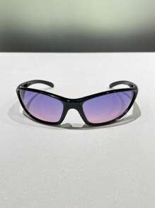 Óculos de Moda Retrô Y2K Cool Girl para Homens e Mulheres, Óculos Oversized de Moda de Rua Europeia e Americana Hip-Hop, Óculos de Estilo Punk Funcional para Verão, Praia, Viagens, Uso Externo