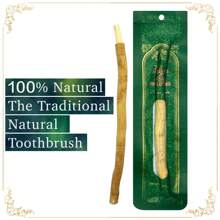 Miswak Sticks Toothbrush - Vacuum Sealed Natural Flavor From Original Authentic Arabic Plants- For Healthy Gums, Teeth, And Fresher Breath