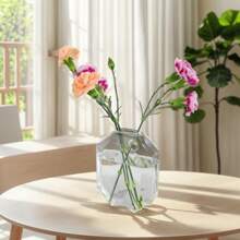 2pcs/4pcs Wall Hanging Planters Terrarium,Glass Wall Planters Propagation Vase Geometric Octagon/ Shell Shape Water Plant Holder Wall Mount For Indoor Home Decor (Plants Not Included) - Multicolor - View 12