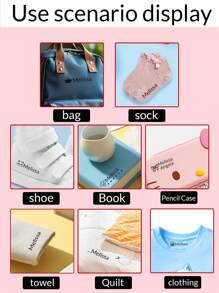 1个定制姓名半圆形签名印章，适用于姓名、返校用品、卡通图案姓名印章、个性化DIY定制卡通自来墨姓名印章、签名印章、办公室装饰、新工作、办公用品