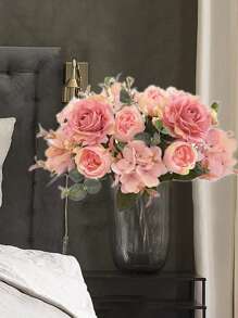 1/2/3PCS Artificial Flowers-Peony, Silk Peony, Fake Plants, Home, Dining Room, Living Room, Outdoor Garden Decoration,The Art Of Inserting Flowers, Photography Props, Autumn, Spring, Vase, Flower Wall, Flower Wreath, Bridal Bouquet, Wedding Decoration, DIY Flower Wreath Materials, Birthday Party Decoration Materials, Home Decoration Accessories, Valentine's Day. Gifts Graduation