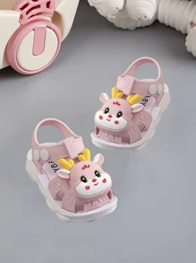 Children's Pearl Heart Sandals Roman Cross Girls 2025 Korean Style All-Matching Fashionable Western-Style Anti-Slip Soft-Sole Sandals