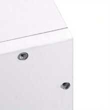 Wall Mounted Coat Hanger Hooks Rack Stand Hallway Coat Rack Rail & Storage Shelf Hanging Coat Organizer (White) - White - View 9