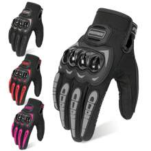 Motorcycle Gloves Summer Riding Glove Full Finger Gloves Touch Screen Moto Riding Gloves Outdoor Racing Protective Motocross Racing Motorbike Glove St Patrick Day Gift Motorcycle Accessories ﻿ - Multicolor - View 2