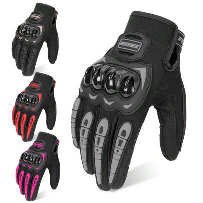 Rękawice motocyklowe Letnie rękawiczki do jazdy Rękawice z pełnymi palcami Rękawice motocyklowe do ekranów dotykowych Rękawice motocyklowe do jazdy na świeżym powietrzu Ochronne rękawice motocrossowe do wyścigów motocyklowych Prezent na Dzień Świętego Patryka Akcesoria motocyklowe ﻿